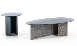 Milano Gri Orta Sehpa Seti