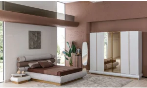 Milas 6 Kapaklı Gardrop