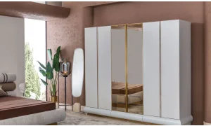 Milas 6 Kapaklı Gardrop