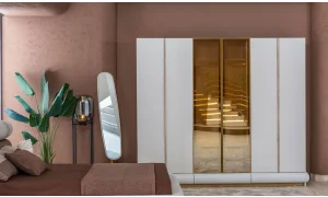 Milas 6 Kapaklı Gardrop