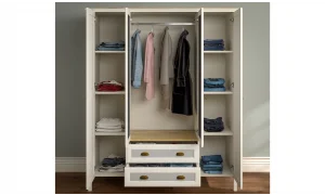 Misto 4 Kapaklı Ledli Gardrop