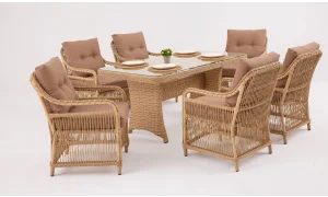 Monaco Berlin Bahçe ve Balkon Masa Seti (Capi)