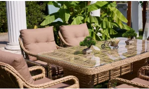 Monaco Berlin Bahçe ve Balkon Masa Seti (Capi)