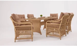 Monaco Berlin Bahçe ve Balkon Masa Seti (Capi)