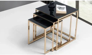 Money Zigon Sehpa (Gold)