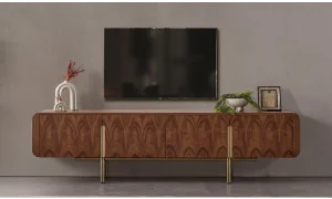 Monolit Ceviz Tv Sehpası