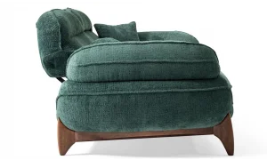 Mustang Yeşil 3lü Koltuk