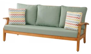 Naturel Teras Yeşil 7 Oturumlu Bahçe ve Balkon Takımı