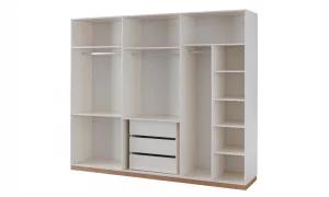 Nervür 6 Kapaklı Gardrop