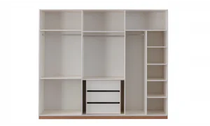 Nervür Beyaz Yatak Odası Takımı