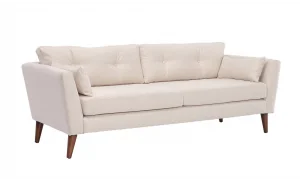 Noira 3lü Kanepe (Krem)