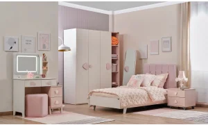 Nora 3 Kapaklı Dolap