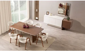 Nordik Yemek Odası Takımı
