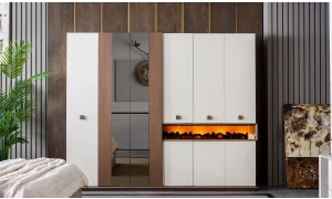 Orjin 6 kapaklı Gardrop