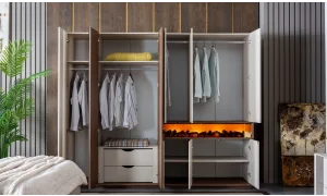 Orjin 6 kapaklı Gardrop