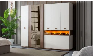 Orjin 6 kapaklı Gardrop