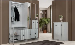 Orkide Portmanto (Gri)