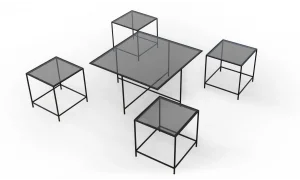 Oscar Siyah Orta Sehpa