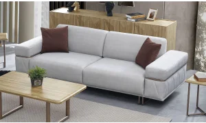 Oslo Ceviz 3lü Koltuk