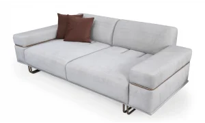 Oslo Ceviz 3lü Koltuk