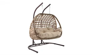 Oylat Double Salıncak (Açık Kahve)