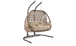 Oylat Double Salıncak (Beyaz)