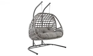 Oylat Double Salıncak (Beyaz)