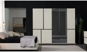 Pablo 5 Kapaklı Gardrop