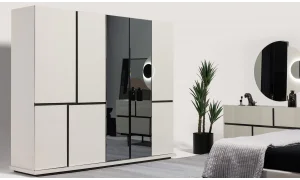 Pablo 5 Kapaklı Gardrop