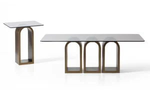 Palermo Brass Orta Sehpa Seti