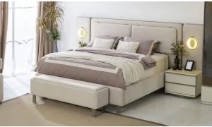 Pamukkale Bazalı Karyola (160x200)