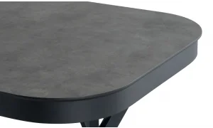 Parma Siyah Yemek Masası