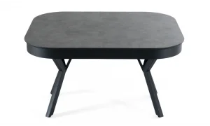 Parma Siyah Yemek Masası