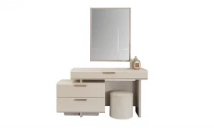 Pastel Şifonyer ve Ayna