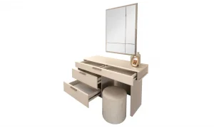 Pastel Şifonyer ve Ayna