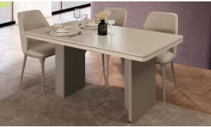 Pastel Yemek Masası Takımı