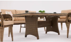 Pekin Bahçe ve Balkon Takımı (Kahve-XL)