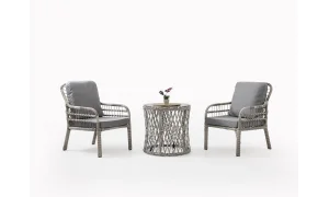 Pisa Bahçe ve Balkon Takımı (Beyaz - Tekli)