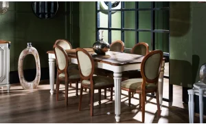 Platin Yemek Odası Takımı