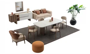 Prag Yemek Odası Takımı