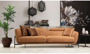 Premium 3lü Koltuk (Turuncu)