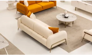 Puffy Turuncu Koltuk Takımı