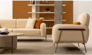 Puffy Turuncu Koltuk Takımı