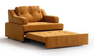 Rest Kollu Açılır Yataklı Tekli Hardal Koltuk