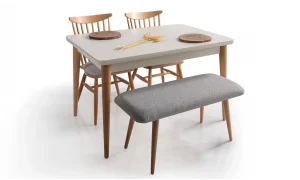 Retro Mutfak Masası (Natural)