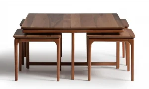 Rion Orta Sehpa Seti (Ceviz)