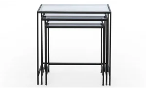 Royal Siyah Zigon Sehpa