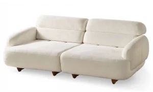 Sedef Beyaz 3lü Koltuk