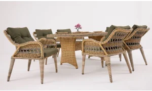 Seul Berlin Bahçe ve Balkon Masa Seti (Elvan)