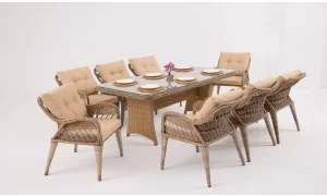 Seul Lizbon Bahçe ve Balkon Masa Seti (Eskitme)